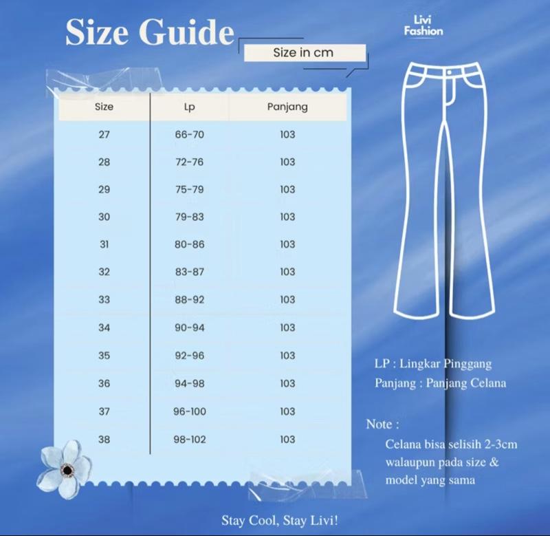 Markas - Cutbray Jeans Janita Higwaist Lipat Kaki nice Jeans Strech Wanita Bawah Lebar