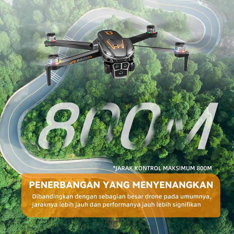 A23 Drone kamera jarak jauh fotografi udara profesional murah dual camera drone premium ulang tahun 1