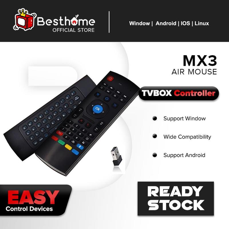 MX3 air mouse (2 in 1 keyboard and mouse) 2024 Model 0