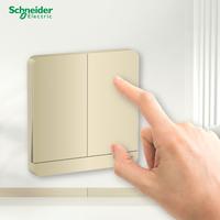 Gambar Schneider Electric Saklar AvatarOn 2 Gang 1 Arah LED Wine Gold - E8332L1LED_WG_G3 dari hokione.id Kota Administrasi Jakarta Barat 3 Tokopedia