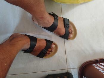 Product Review of Sandal Slide Slop Casual Pria Wanita Birken Sandal Pria Birken Sandal Pria Murah Sandal Pria 2024 Sendal from K**e 1