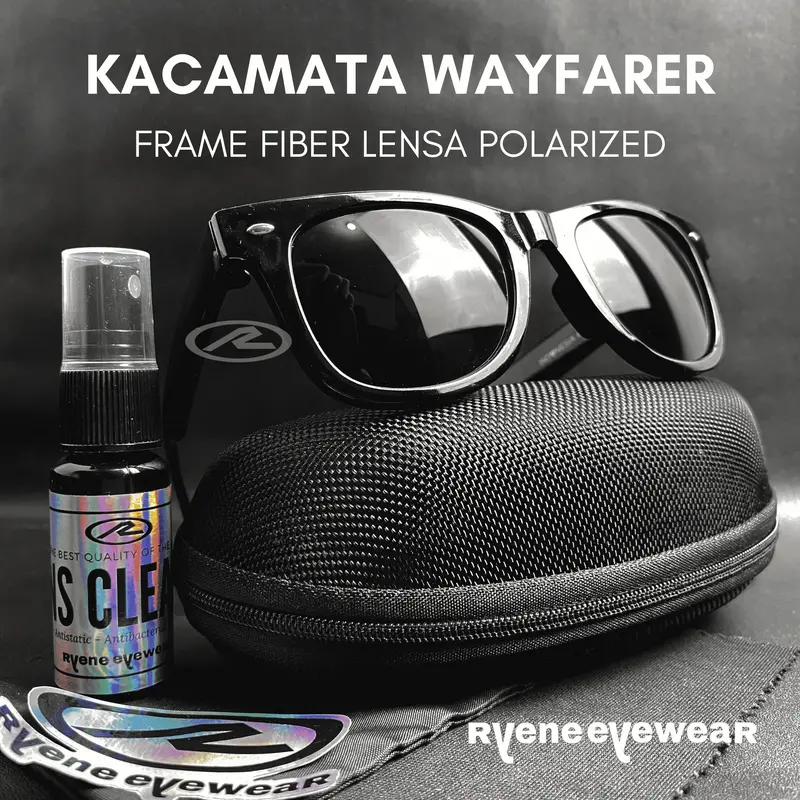 KACAMATA WARFARRER MIRING FRAME POLARIZED LENSA UV 400 ANTI SILAU - GANTI LENSA COSTUME - EYEWEAR, GLASSES 3