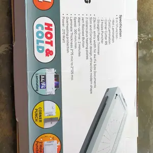 Mesin Laminating SUN / Plastik Laminating A3 / F4 / A4 - Laminating Panas & Laminasi Dingin untuk KTP, Ijasah, KK, Sertifikat, Akte, Dokumen