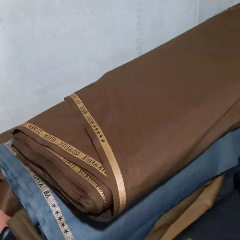 Dewa Kain Tekstil - Seragam Dinas Wool slik Katun Premium untuk PDH PNS ASN Dokter Bidan Perawat Safari PPPK P3K Celana Semi Safety Panjang 1
