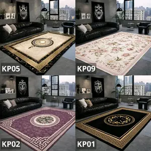 TC Exclusive Mama Twin Karpet Polyester Style Eropa 100x150CM Motif Eropa Tebal 6MM HIGH QUALITY