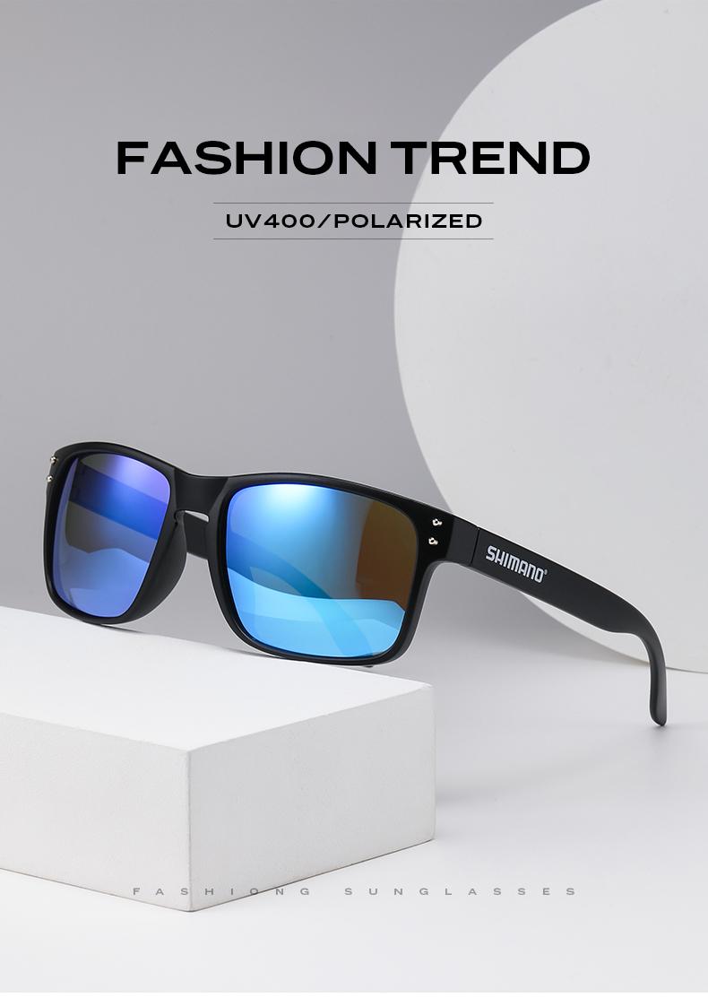 Product Introduction of SHIMANO Polarized Sunglasses Unisex UV400 Suitable Eyewear  Men Women Cycling Hiking Camping Sun Glasses 0