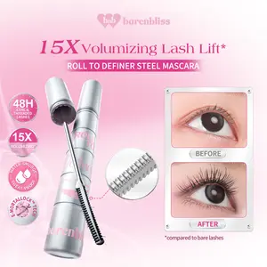 Barenbliss Roll To Definer Terbaru Roll to Length & Roll to Definer Steel Mascara 6g Maskara Besi Iron Mascara Waterproof Sweatproof Mempercantik