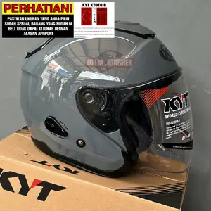 KYT KYOTO ORIGINAL TIPE R GORILA GREY GLOSY