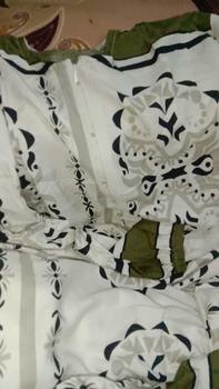 Product Review of DASTER GAMIS BUSUI PB 135 RAYON ADEM MOTIF KEKINIAN Karet Muslim Nyaman Panjang Dress alur from e**2 0