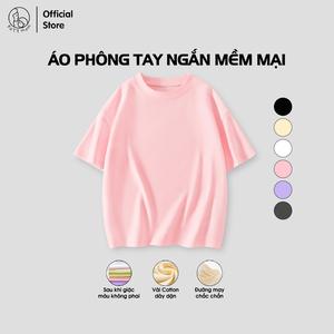 Áo Thun PATT MOM Chất Cotton Dầy Dặn Cho Bé Gái, Phông Ngắn Tay Unisex Đứng Form Không Bai Xù