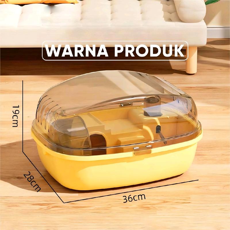 KANDANG HAMSTER 1 SET PREMIUM《MODEL OVAL》 2