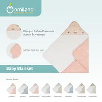 Gambar OMILAND Baby Blanket Alpaca Series 75 x 75 - Biru dari Dialogue Group Store Kota Administrasi Jakarta Pusat 1 Tokopedia
