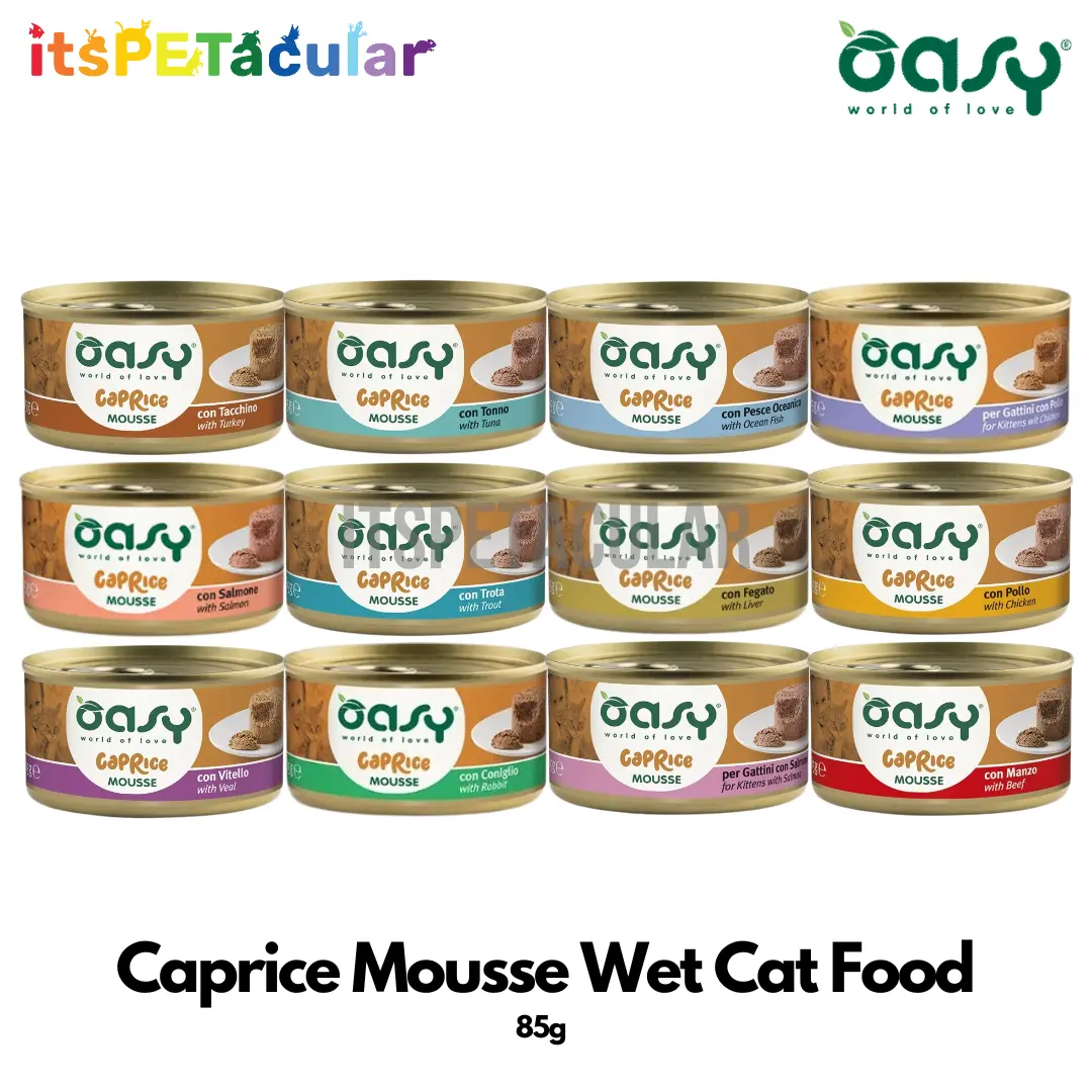 Oasy Tasty MOUSSE Wet Cat Food 85g