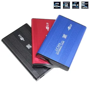 2.5 Inch HDD Externo Enclosure Case Metal External Storage