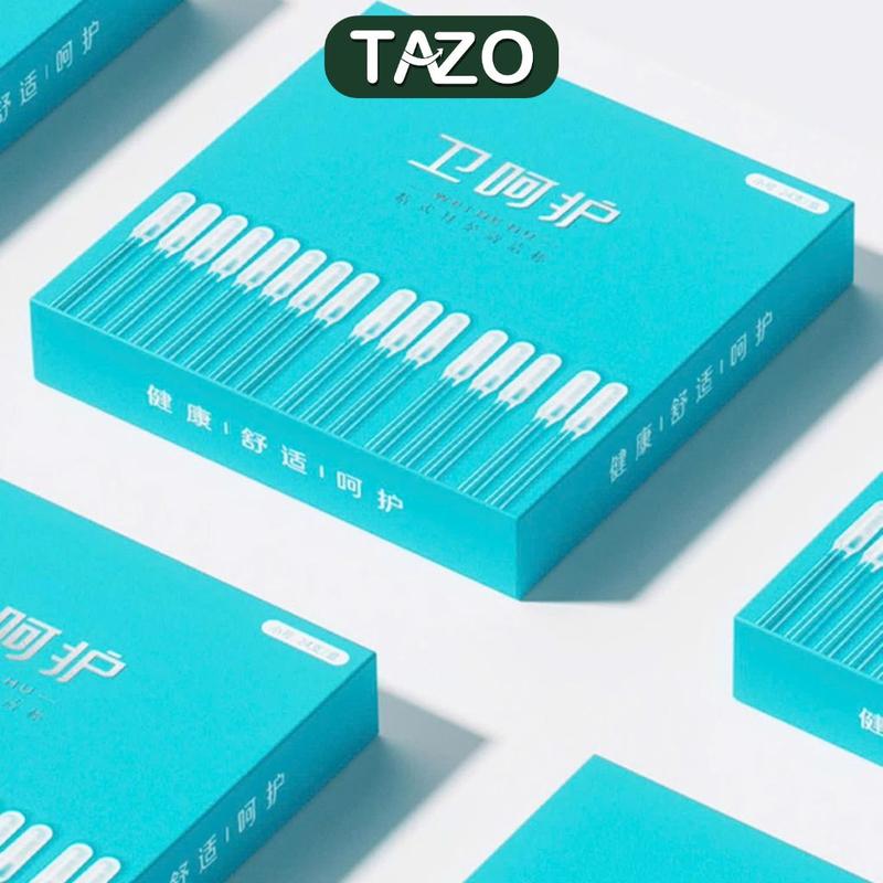 Dụng Cụ Lấy Ráy Tai Dính Silicon Hộp 24 Cây - Tăm Ngoáy Tai Làm Sạch Tai Dùng Một Lần - TAZO 2