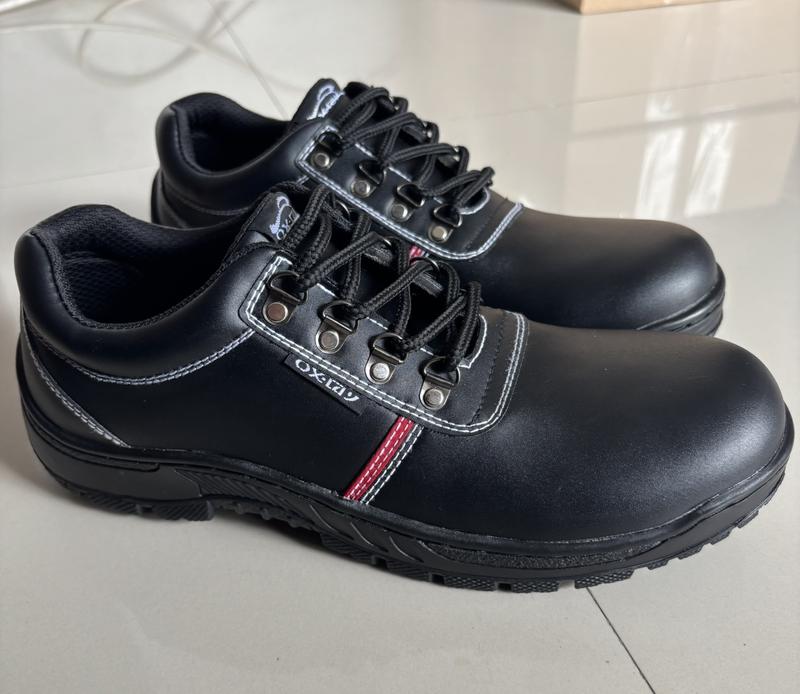 Product Introduction of Sepatu Kerja Pria Besi High Safety Hitam Oxlay - Ukuran 39-43 pdh Shoes Boots 3