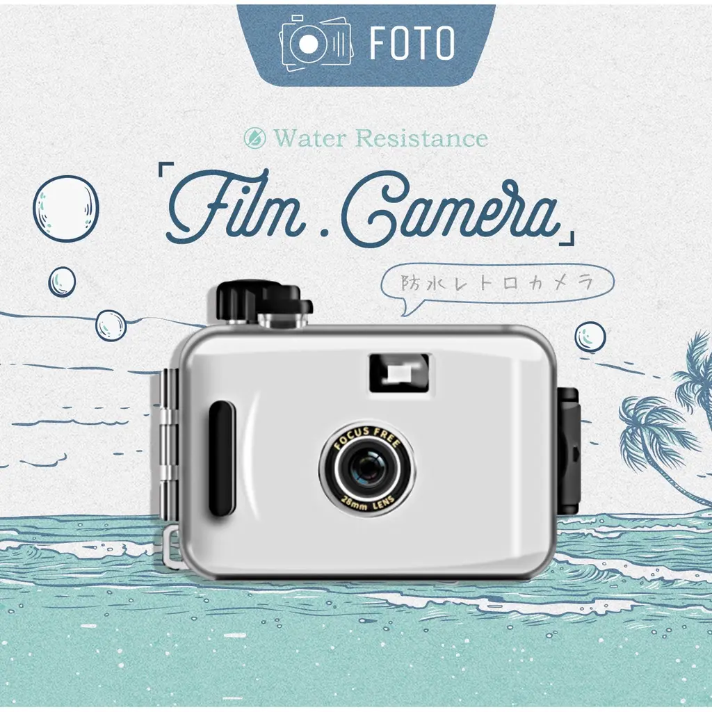 FOTO Film Camera Retro Multiple Ins Waterproof Dont Have Flash (135mm) (Not Include Film)