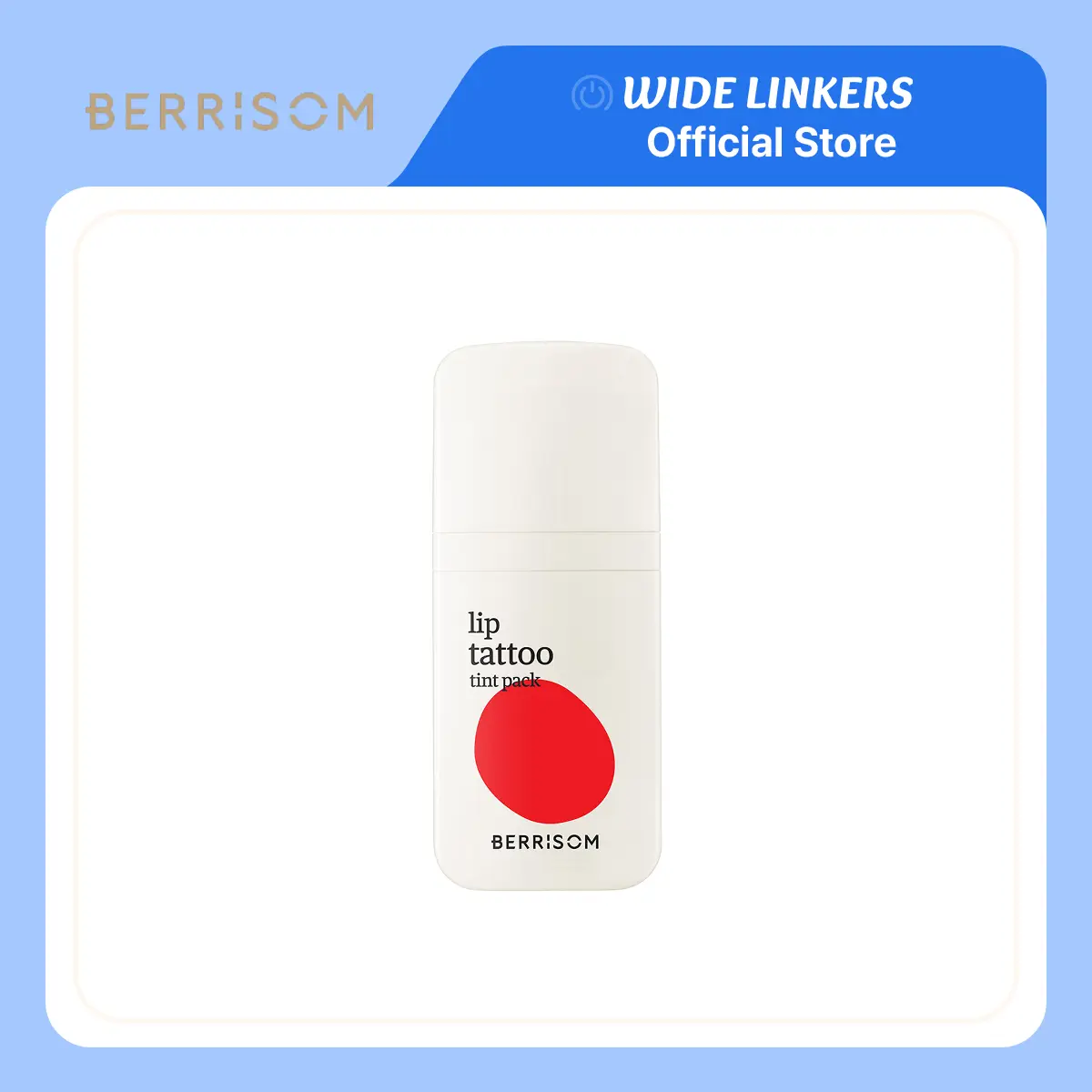 BERRISOM LIP TATTOO TINT PACK 01 RED CORE