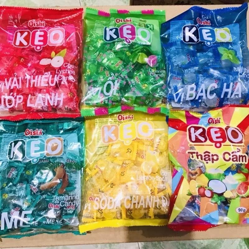  Kẹo Oishi Nhiều Vị Gói 90g 