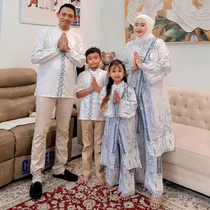 AVR Cameliaa Set Tunik Couple Serimbit Lebaran Nonbusui Friendly Muslim