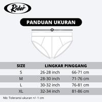 Gambar Rider Brief Spandex Celana Dalam Pria R304B isi 1 Pcs - COKLAT, S - M dari Rider Authorized Palembang Kota Palembang 5 Tokopedia