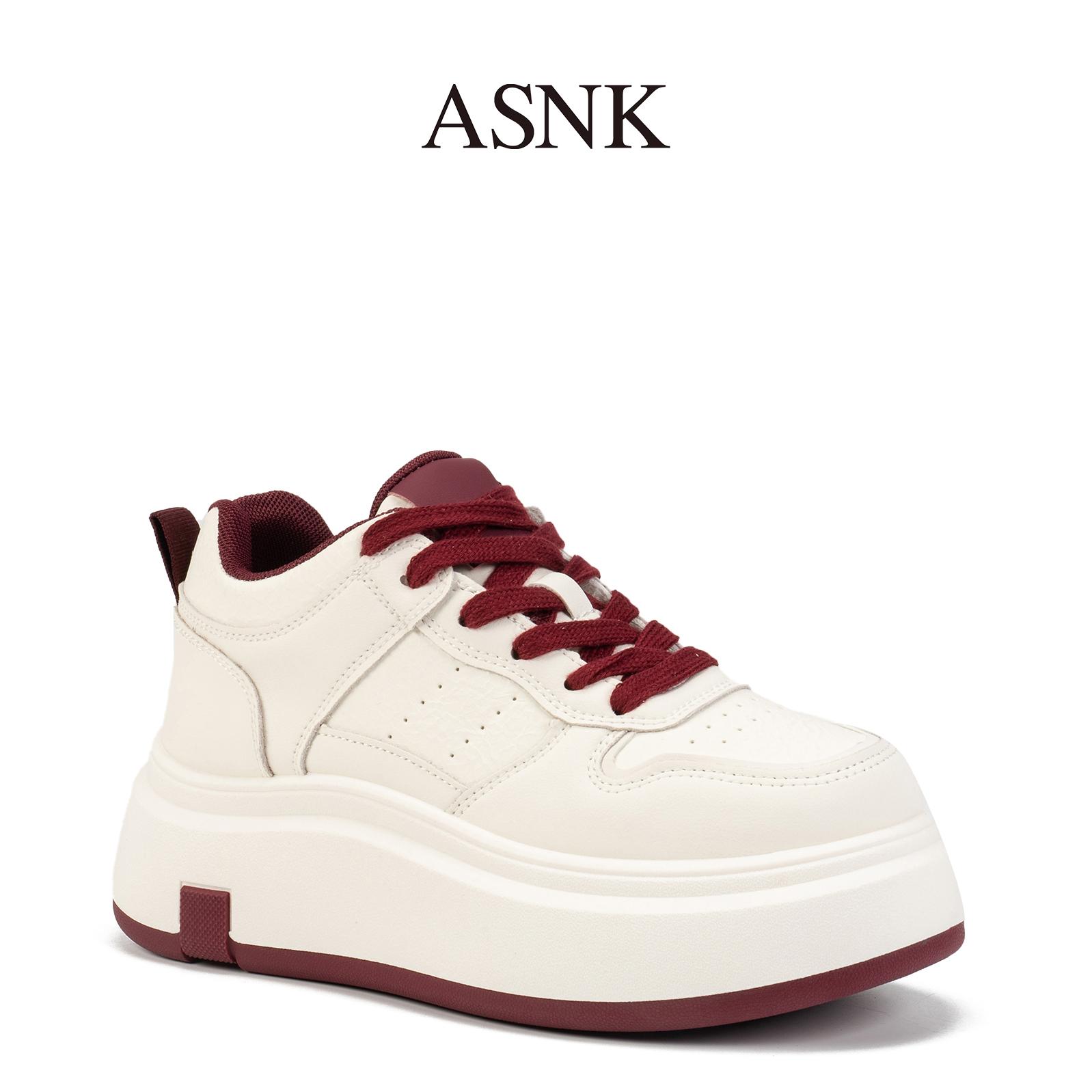 ASNK SEPATU PUTIH WANITA MID KOREAN CASUAL SHOES HG-6117