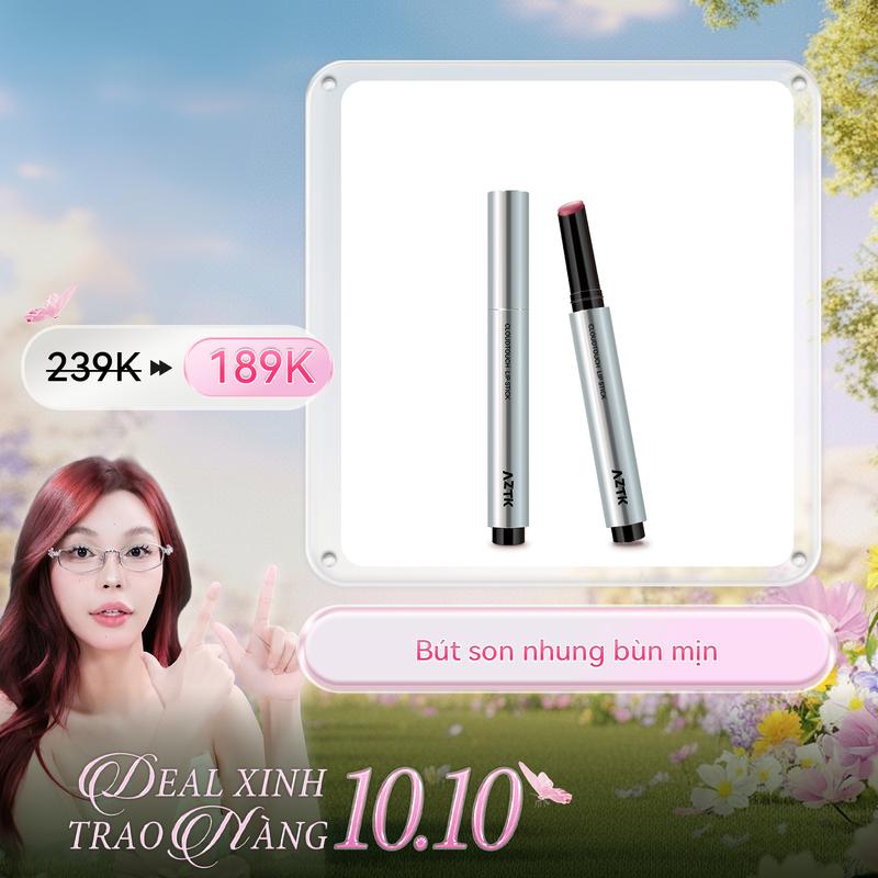 Bút Chì Màu Bùn Môi AZTK, Hàng Mới Về Mùa Hè, Lớp Hoàn Thiện Lì Mềm Mại, Hiệu Ứng Làm Sáng, Chống Chuyển Nhượng, Lâu trôi, Son Môi & Son Kem K-beauty, Dưỡng Ẩm(III)