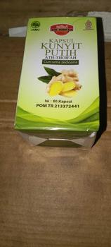 Product Review of Kapsul Ekstrak Kunyit (Kunir) Putih Ath-Thoifah Original BPOM | Herbal Terapi Kanker Tumor Miom Kista Vertigo Dll from A**g 0