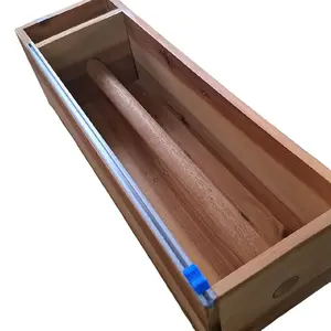 pemotong pelastik wrap full kayu