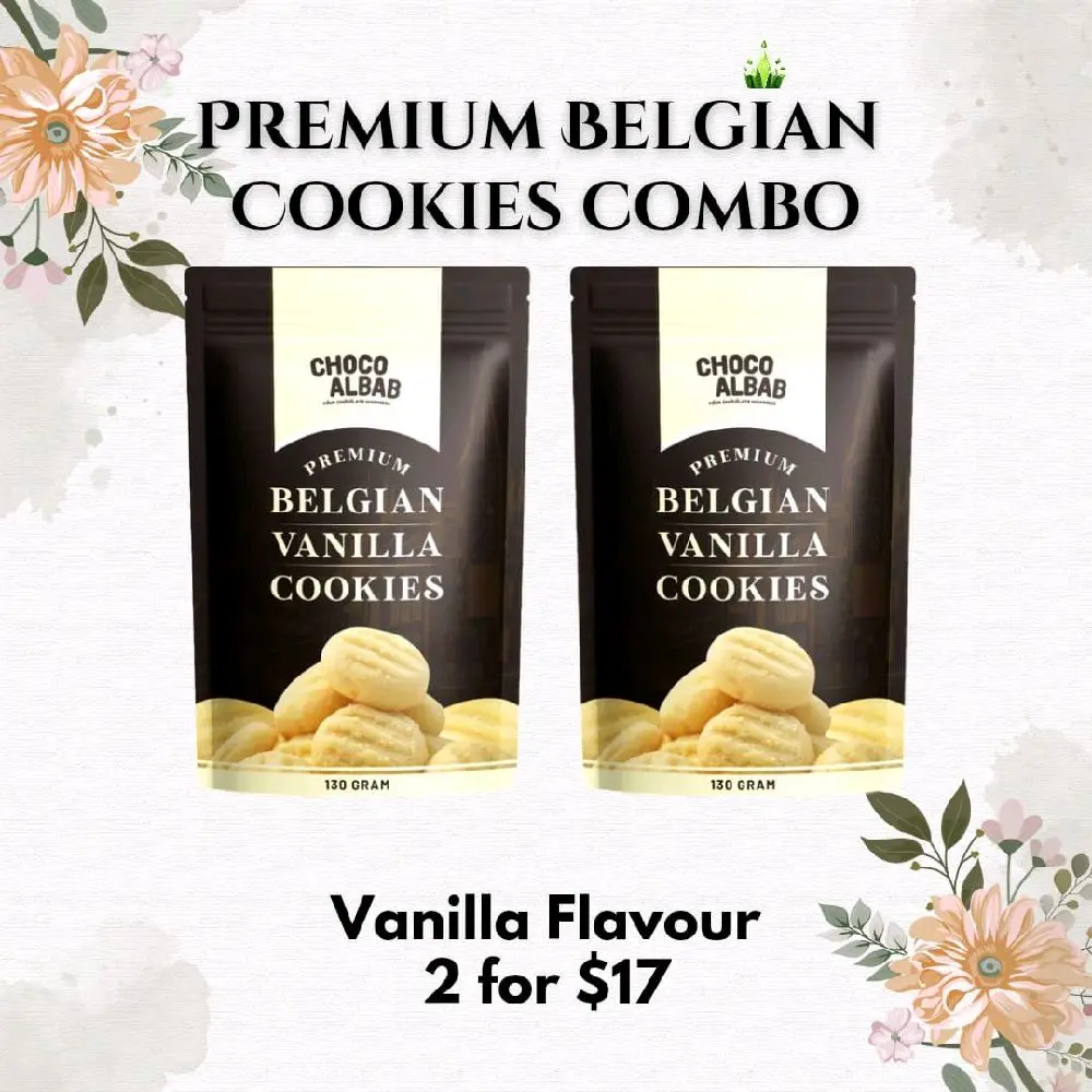 Premium Belgian Vanilla Cookie