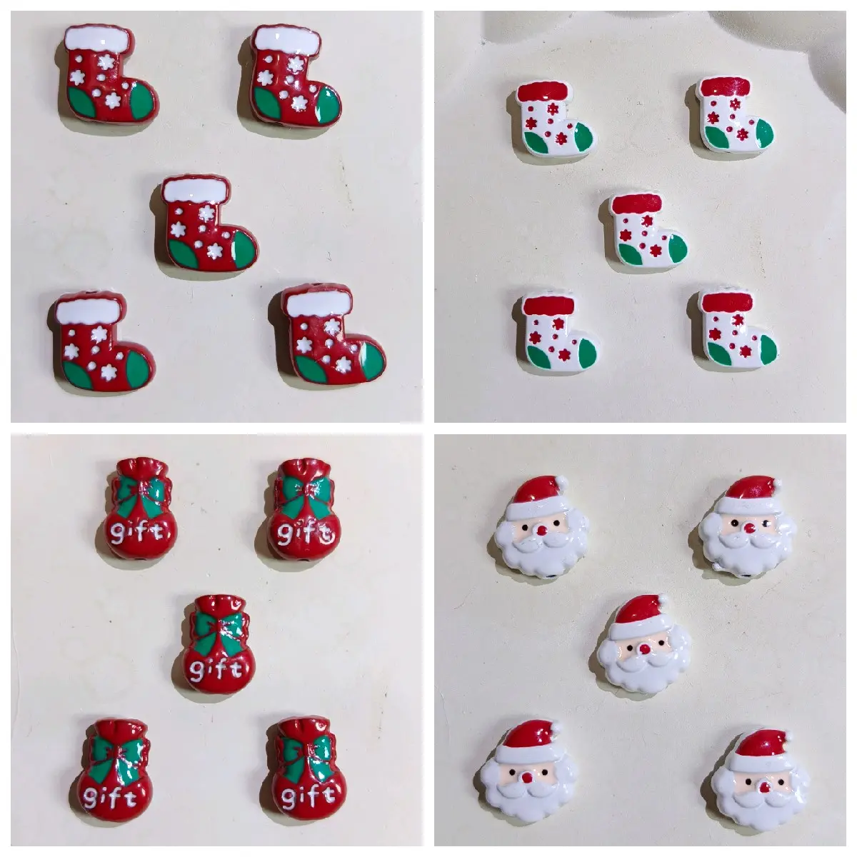Manik Besi Edisi Natal Per Pcs - Model Terbaru