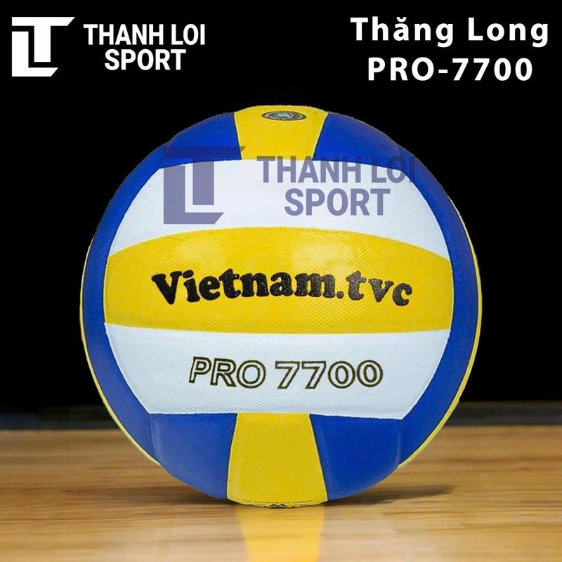 Bóng chuyền Thăng Long 7700 Chính Hãng da PU Chống nước - Tặng Bơm Tay bóng chuyền thăng long