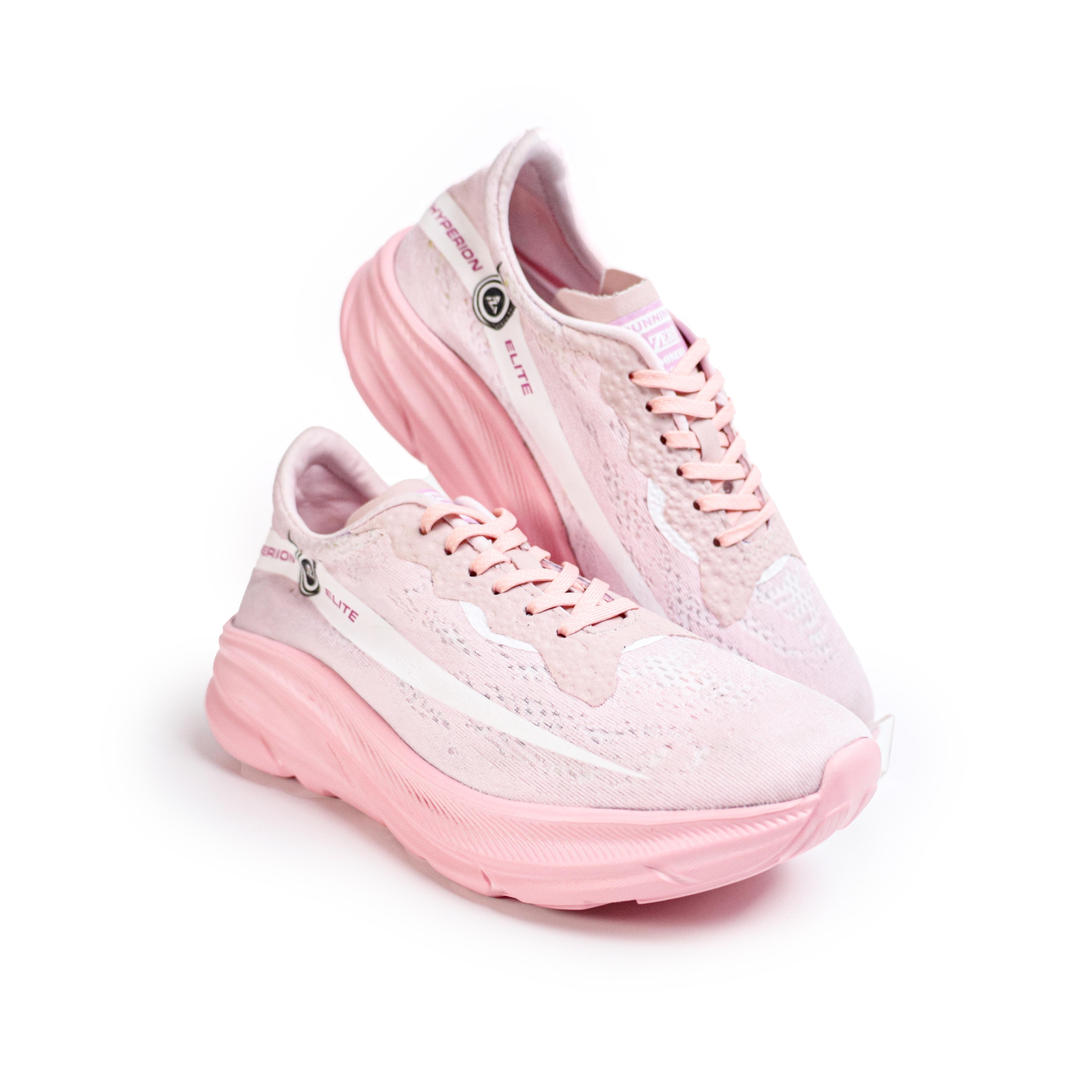 Sepatu Running AZERO HYPERION ELITE SOFT PINK Size 36-41 (Free kaos kaki) Sepatu Running AZERO HYPERION ELITE SOFT PINK Size 36-41 (Free kaos kaki)