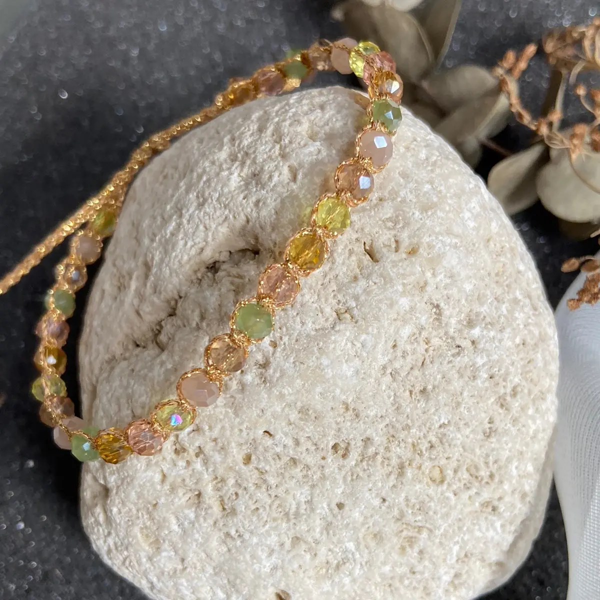 Zodiac Crystal Bracelet Gemini Colors