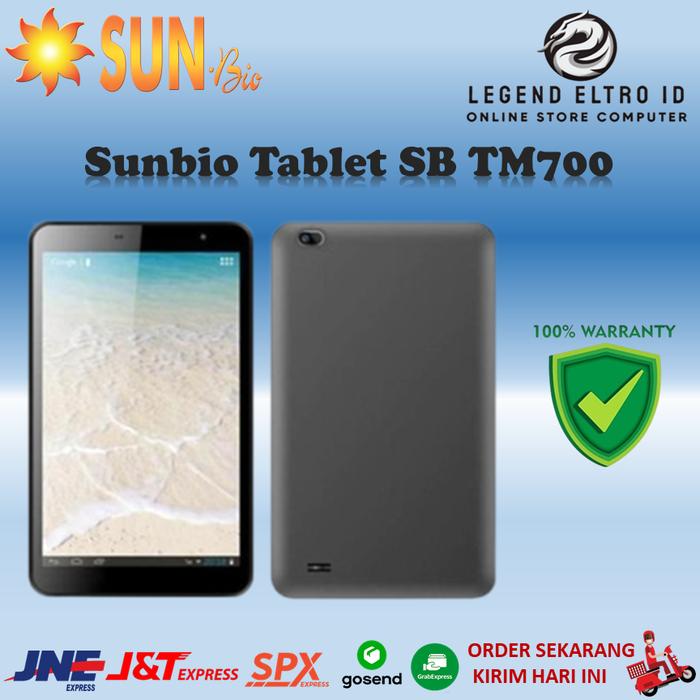 Gambar SUNBIO TABLET SB TM700 RAM 2GB ROM 32GB 8.0 4G Garansi Resmi dari LEGEND.ELTRO.ID Kota Tangerang Selatan Tokopedia