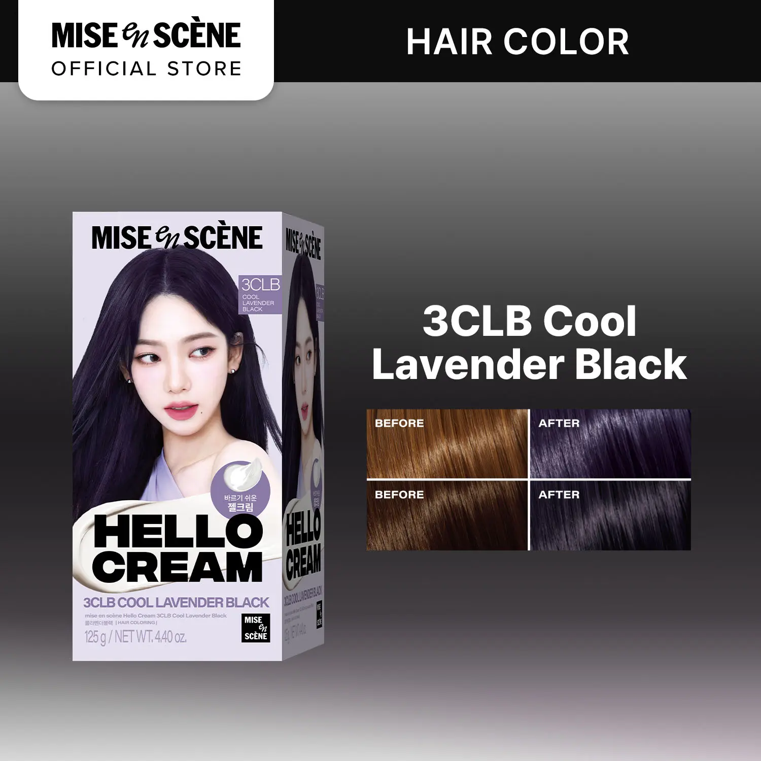 3CLB Cool Lavender Black
