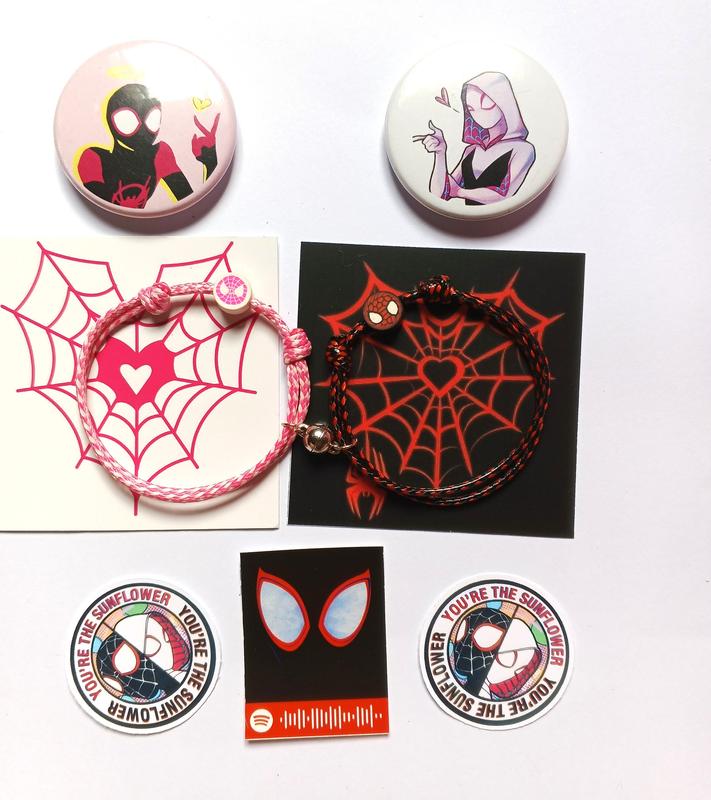 Gelang Couple Spiderman Miles & Gwen (polymer) - Gwen 5