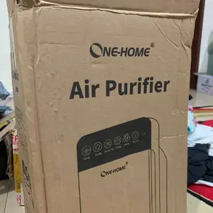 Miss Life Air Purifier Ruangan Pembersih Udara Kamar Tidur HEPA Filter Purifier UV Sterilizer Ion Negatif Bau Virus Debu Alergi Asap Filter Karbon Aktif Lamp UV Penyaring Udara Untuk Ruangan Dan Kantor Aman Untuk Bayi Dan Hewan Peliharaan