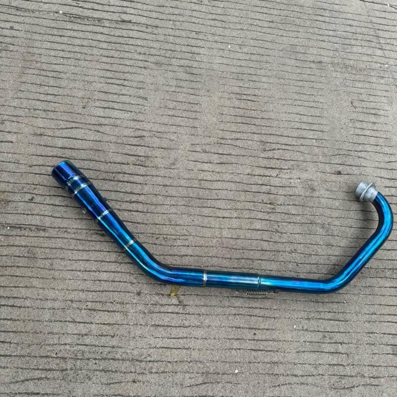 Leher knalpot satria fu bluemon road race diameter 50mm 7