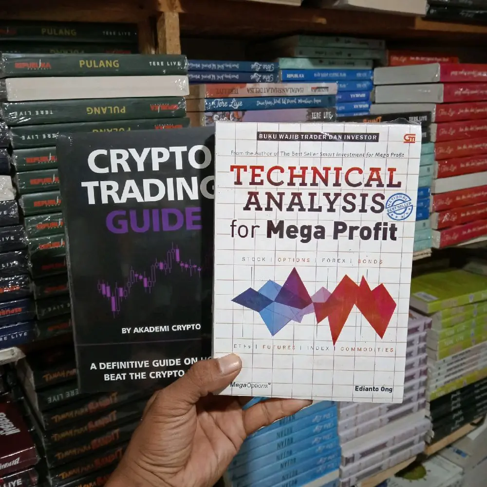 Paket 2 Buku Technical Analisis For Mega Profit - Crypto Trading Guide