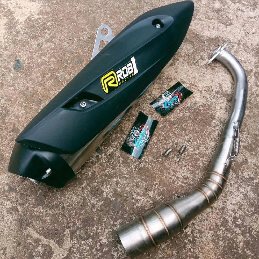 Knalpot ROB1 N-max, Aerox, Vario 110/125/150, Beat, ADV, Genio, PCX, Scoopy dan lain lain Motorcycle Motor