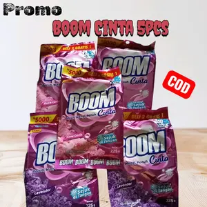 Deterjen bubuk Boom Cinta 5pcs kemasan 225gr