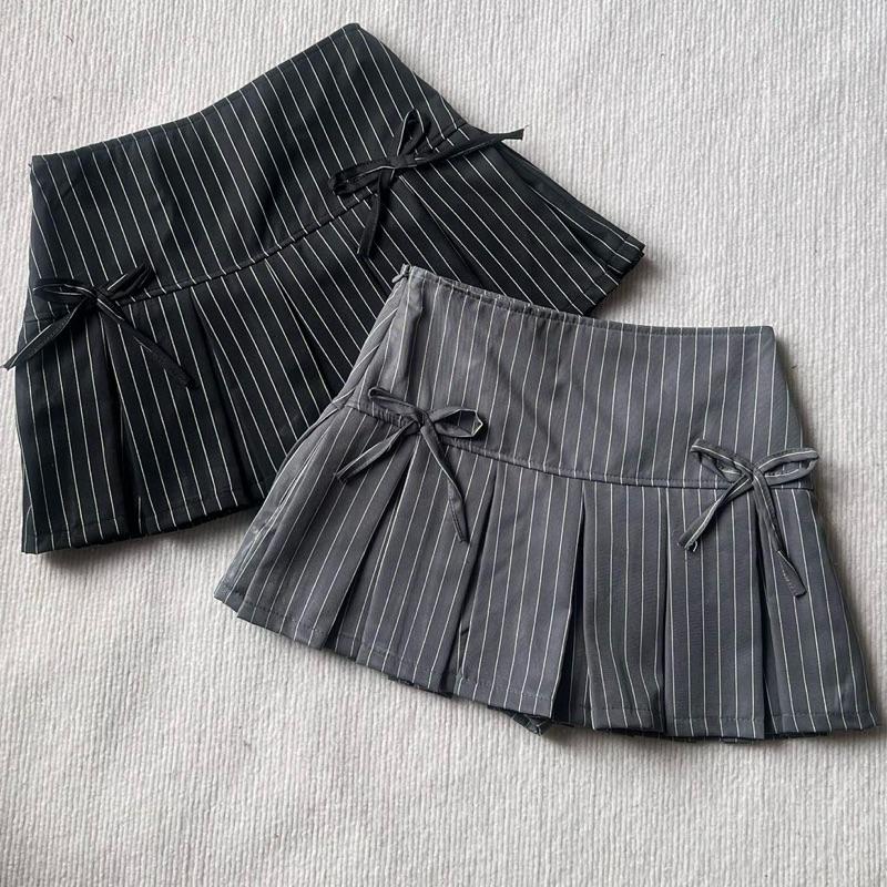 Chân Váy Thun MyLy Xếp li, cạp ngang rốn, cạp trễ y2k Hàn Quốc Cho Nữ