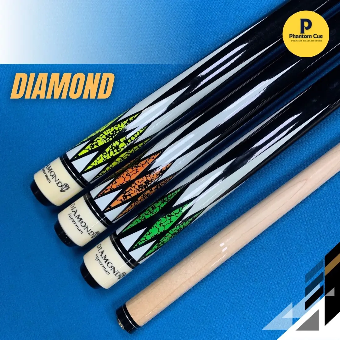 [BISA COD] STICK DIAMOND STICK KAYU STICK BILLIARD RECOMMENDED UNTUK PEMULA