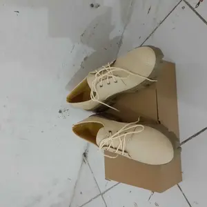 Sepatu Kerja Wanita Docmart Keisya Flat Oxford Cewek Hitam 1990 Ootd Kekinian Bisa Cod Shoes