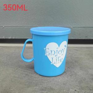 New Colour Plastic Mug with Cups Cover for Daily Use - Drinkware, Tumbler
