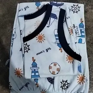 [ 3 Setel ] Setelan Moms Gift KUTUNG / Setelan Lengan Buntung Singlet Anak Unisex Piyama - Mowoto