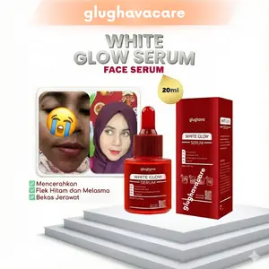 GLUGHAVA White Glow Serum Whitening Darkspot Serum - (20ml)