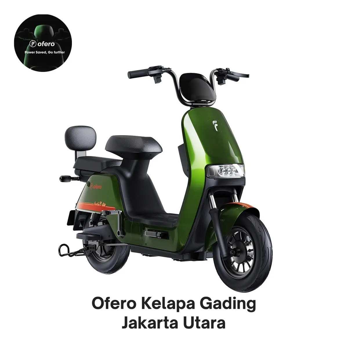 Ofero Ledo 3 Lithium Midnight Green