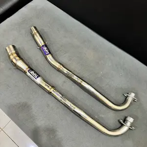 LEHER KNALPOT JMS ORIGINAL BUAT ALL MOTOR BEBEK INLET 38& 50 mm